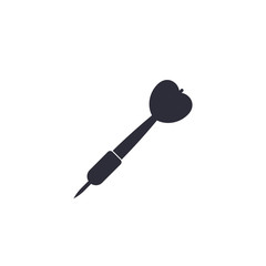 Dart icon on white