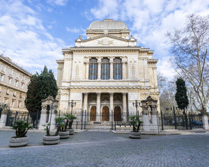 Fototapeta na wymiar Great Synagogue of Rome, Italy