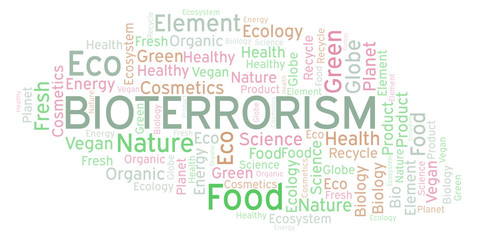 Bioterrorism word cloud.