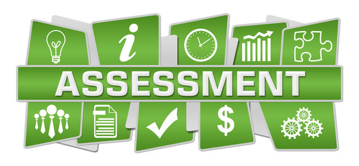 Assessment Green Symbols Top Bottom 