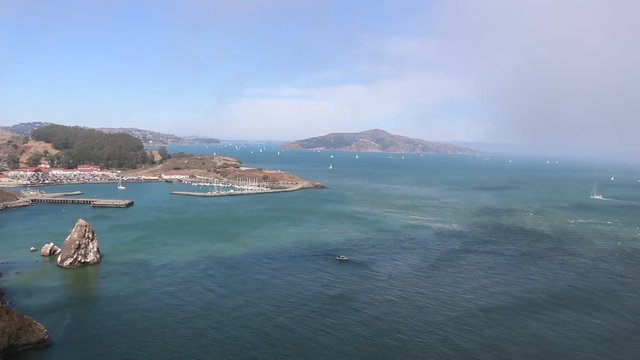 A San Francisco bay or gulf, California, United States in 1980.