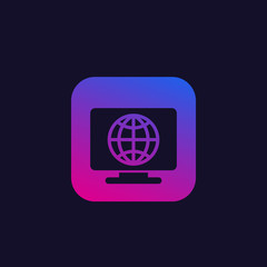 network connection, vector icon