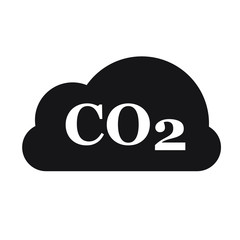CO2 icon vector