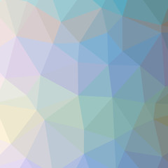 Obraz premium Illustration of beautiful blue low poly background.