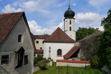 Fototapeta na wymiar Klosterkirche Inzigkofen