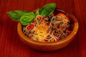 Noodle with beef
