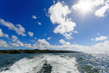 Karibik und Meer pur: Antillen, Mittelamerika, Ferien, Tourismus, Sommer, Sonne, Strand, Auszeit,...