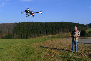 Drohnenflug