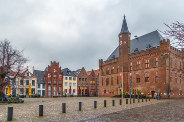 Town hall (Rathhaus), Kalkar, Germany