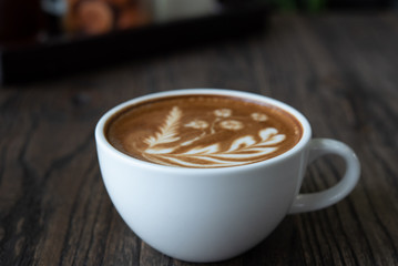 white coffee cup