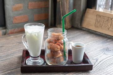 milk tea cube new type.