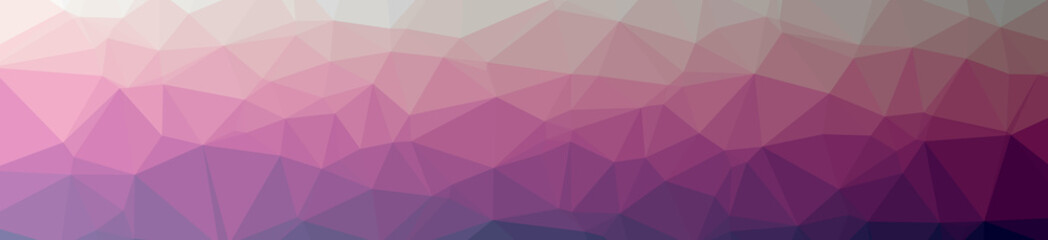 Illustration of beautiful Yellow and Purple low poly background.