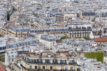 Fototapeta na wymiar Paris Rooftop View