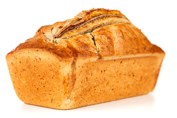 Homemade banana bread