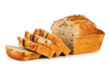 Homemade banana bread