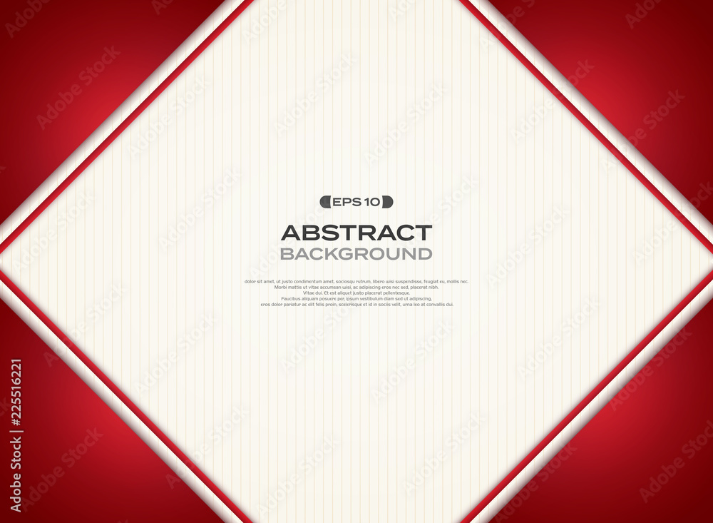 Poster abstract of gradient red background paper with space.
