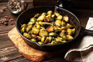 Roasted brussles sprouts