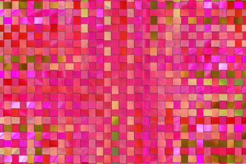 Rattan woven mat pattern, background or texture for design.