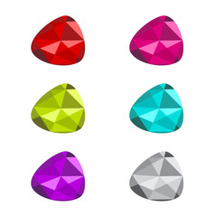 Multicolored Gemstone Set