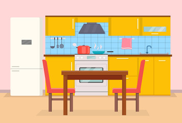 Fototapeta premium Kitchen interior
