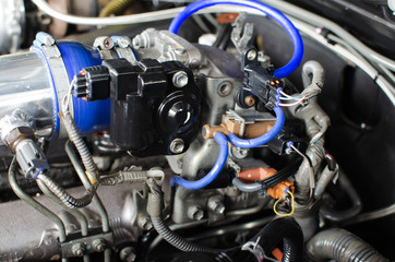 Obraz premium Engine details