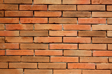 Red brick wall texture background. Old brick wall texture.