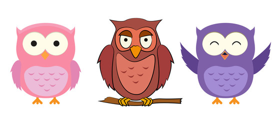 Owl cartoon