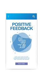 POSITIVE FEEDBACK INFOGRAPHIC