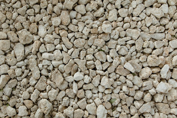 Building gravel stones as an abstract background