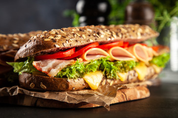 Classic BLT sandwiches