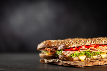 Classic BLT sandwiches