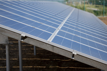 Obraz premium 太陽光発電
