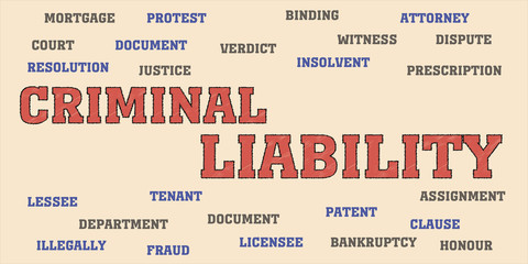 criminal liability Tag words cloud 