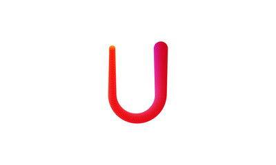 alphabet  u logo design 