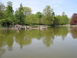 Teich im Schlossgarten Karlsruhe