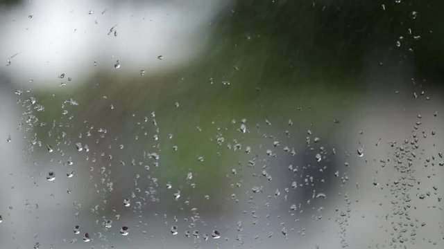melancholische Stimmung an regnerischem Tag