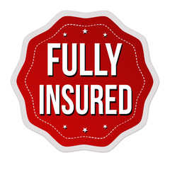 Fully insured label or sticker