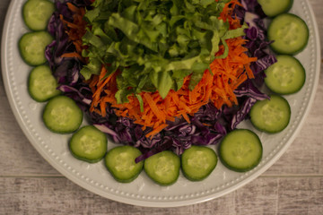 Karışık salatalar