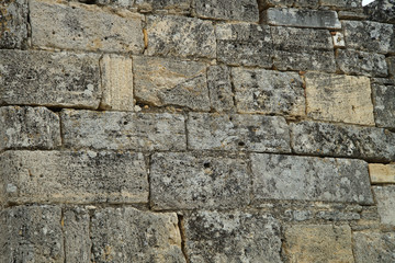 Old castle wall. The image is seamlessly tileable.