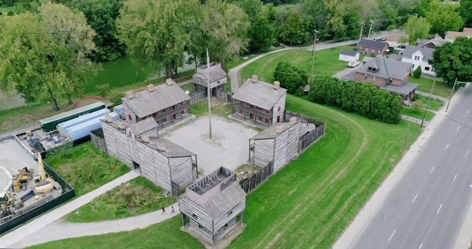 A historical landmark in Fort Wayne IN, The Old Fort