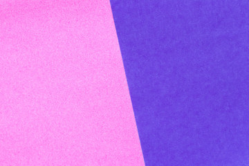 Fototapeta premium Abstract pink and blue color paper background for design and decoration
