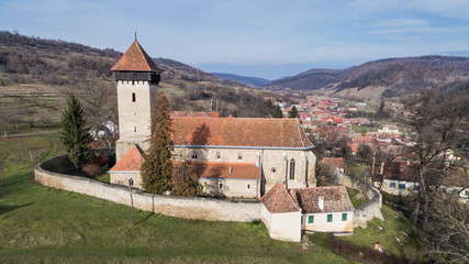 Fototapeta premium Malancrav fortified church