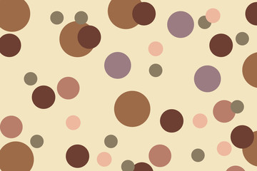 Rounds and circles Simply geometric pattern. Copy space for your logo text and design. Abstract background