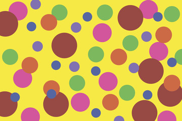 Rounds and circles Simply geometric pattern. Copy space for your logo text and design. Abstract background