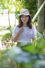 Fototapeta premium asia cute girl