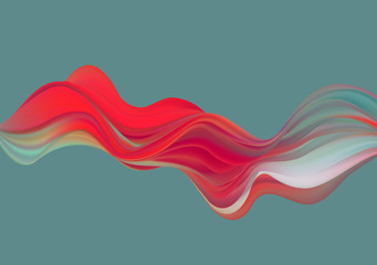 Abstract colorful vector background, color flow liquid wave for design brochure, website, flyer.