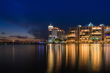 Obraz premium Sarasota, Florida Skyline e Bayfront 
