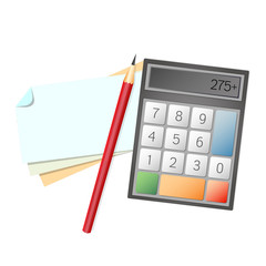 Note sheet and calculator