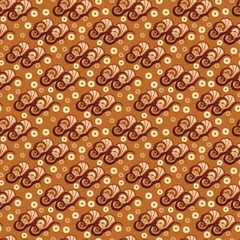 abstract seamless color cloth shell