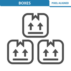 Boxes Icon